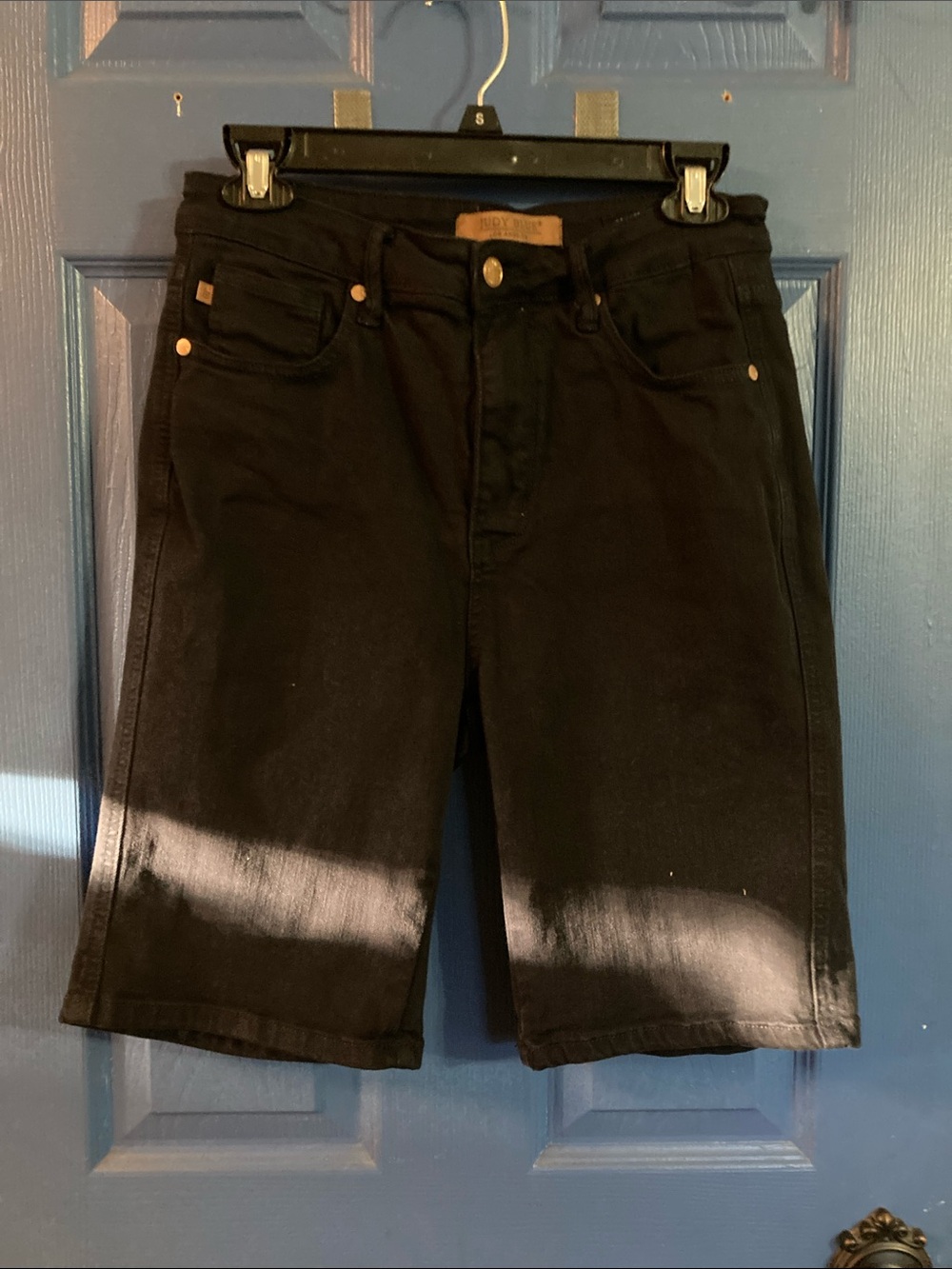 Judy Blue Black Denim Jean Shorts